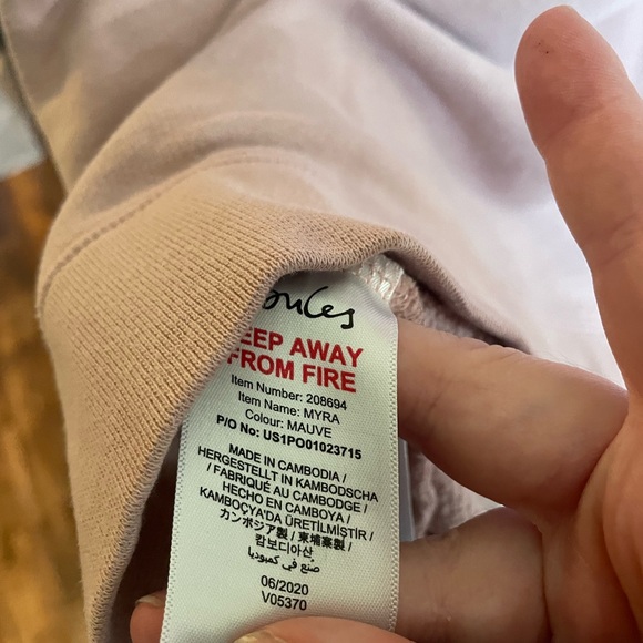 Joules Myra Heavyweight Half Zip Hoodie - Picture 8 of 8